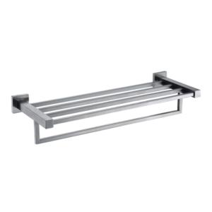 Quality Stainless steel Luxury Hotel Bath Towel Holder Towel Rack Stand Bathroom Towel rack wholesale