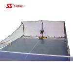 Foldable Table Tennis Machine , 1-2.2s/Ball Ping Pong Trainer Machine