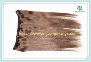 Quality Flip-in Hair extension 8&quot;-26&quot; 4# color Straight Human Hair Brazilian hair extension wholesale