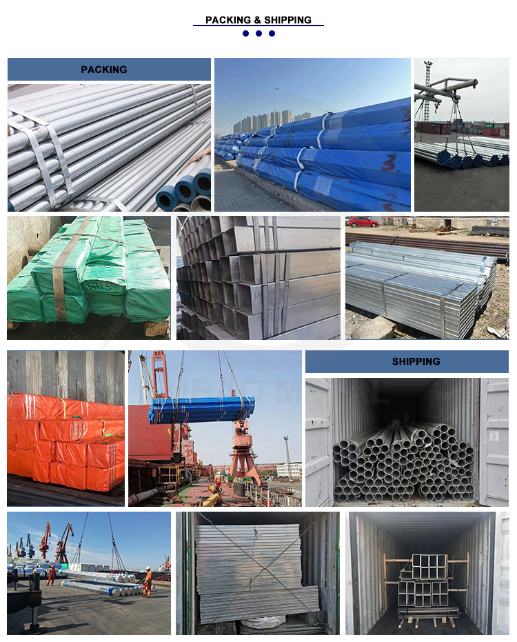 1-12m Length DN80 to DN125 4mm Wall Thickness ASTM A53 Grade B Galvanized Steel Pipe for Firefighting System Construction