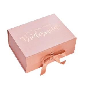 Quality Small Luxury Rigid Cardboard Clothing Packaging Magnetic Folding For Wedding wholesale