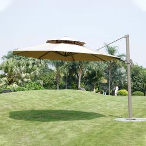 Quality Aluminum Pole Design Beach Sun Garden Parasol Patio Outdoor Umbrella for Outdoor Furniture wholesale