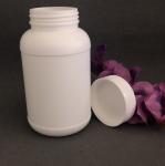 450g Whey Protein Powder Packaging White PE Plastic Can Barrel Food Grade