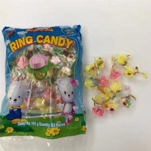 Quality 86.8g Carbohydrate Colorful Novelty Ring Candy With Toy wholesale
