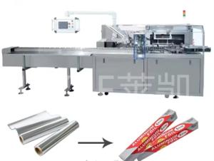 Quality 1500kg Automatic Cartoning Machine For Small Foil Roll Packing 30-60 Boxes/min wholesale