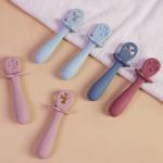 Food-Grade Silicone Spoon And Fork For Safe And Healthy Feeding