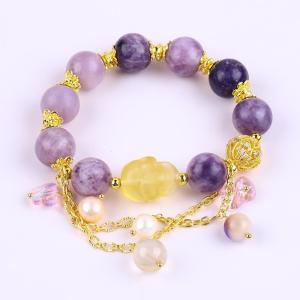 Quality Party Jewelry Gems Stone Stretch Bracelets For Gift Giving wholesale