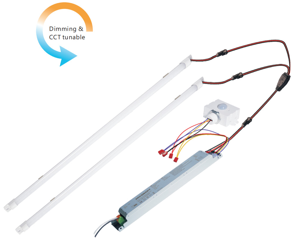 Bluetooth Smart Led Magnetic Strip Retrofit Kit For 4 Foot Troffer 36W