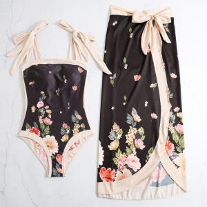 Quality lady's two-piece swimwear Floral Bikini - Perfect for Your Vacation from Start to Finish wholesale