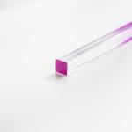 School Creative Stationery Gradient Color Acrylic Transparent Cubic Ruler