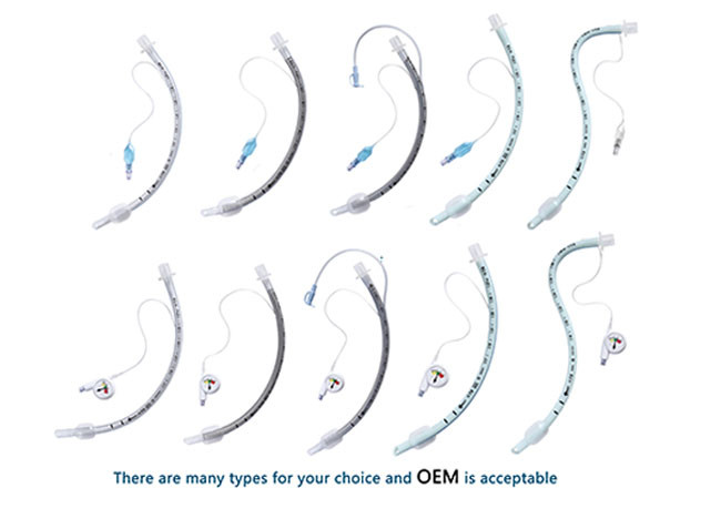 Oral Nasal Pediatric Endotracheal Airway Tube 7.0 With Suction Lumen