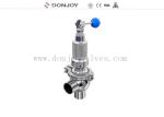 1.5" SS304 manual quickly Pressure Safety Valve , over flow valve Clamped