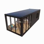 Wall 50/75/100mm Wave Sandwich Panel 20ft Beautiful Prefab Container Homes with