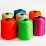 250D/2/3 Polyester High Tenacity Yarn low elongation For Leather
