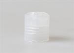 White PP Plastic Shampoo Bottle 24/410 Disc Top Cap