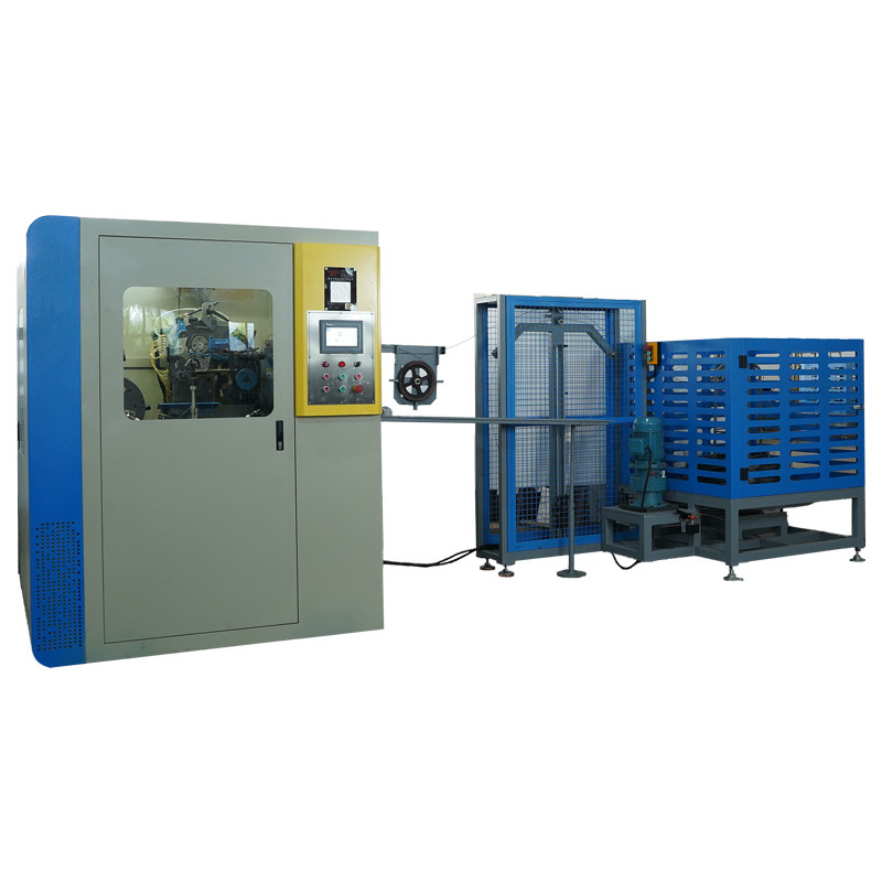 Coiling Mattress Spring Fabricator Machine with Convolution of 4-7 Turns for Coiling
