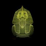 Custom OEM picture logo Sphinx Tourist attraction building 3D night Lights