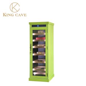 Quality Custom Finish Climate Controlled Electric Cigar Display Humidor Cooler wholesale