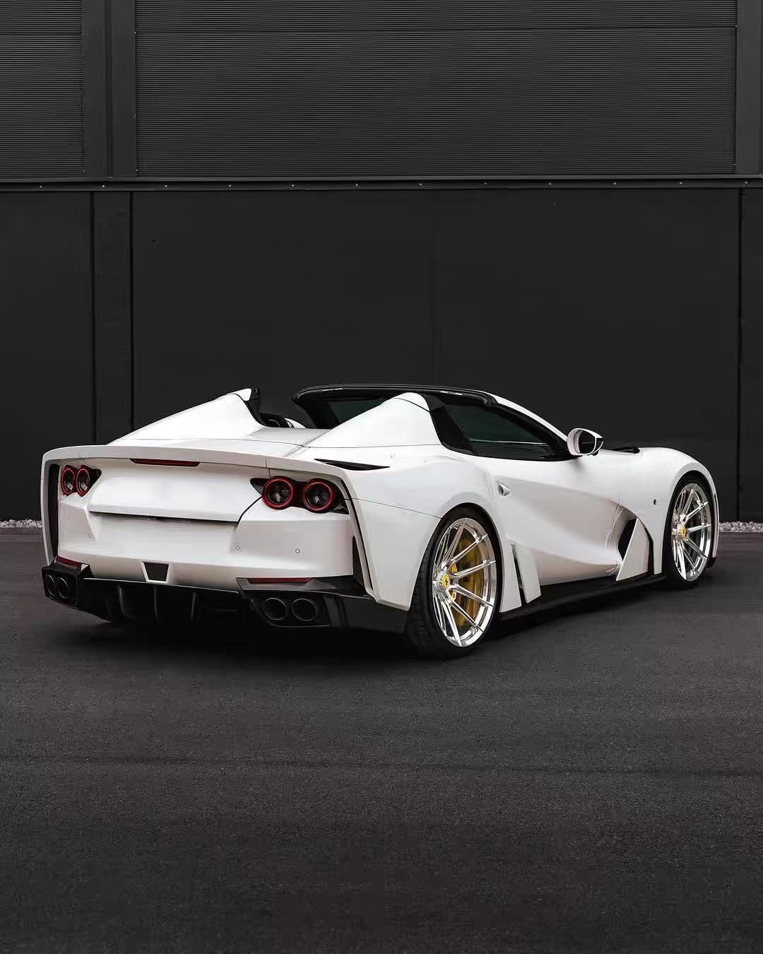 Ferrari 812 Carbon Body Kit Front And Rear Bumper Wide Body Kit 2017 - 2019