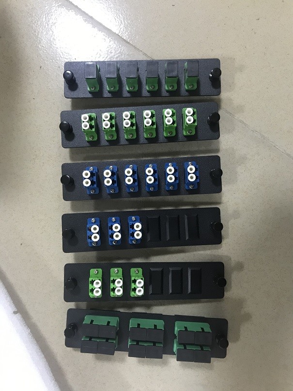 Cold Roll Steel SC LC 12fo 6fo Lgx Adapter Panel 130*30mm
