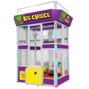 Quality Plush Toy 550mm Giant Claw Machine Coin Operated For Prize Station wholesale