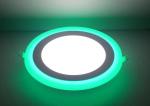 IP44 6 + 3W 12 + 6W 18 + 6W Dimmable LED Panel Light For Exhibition Hall