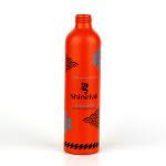 Electroplate Orange Aluminum Lotion Bottle 100ml 150ml Empty Moisturizer
