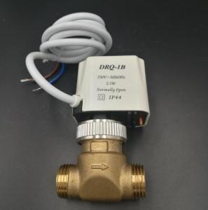 Quality 3/4 Diameter Compact Fan Coil Unit Valve Two Way Two Connections IP44 Standard wholesale