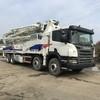 Quality 4 Axle Used Concrete Pump Truck Machine 50M Scania wholesale