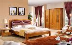 modern Zingana wood bed room set furniture