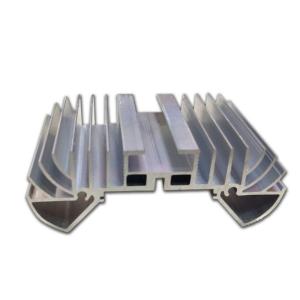 Quality Versatile Aluminum Extrusion Heat Sink Aesthetic Customized Silver Heat Sink wholesale