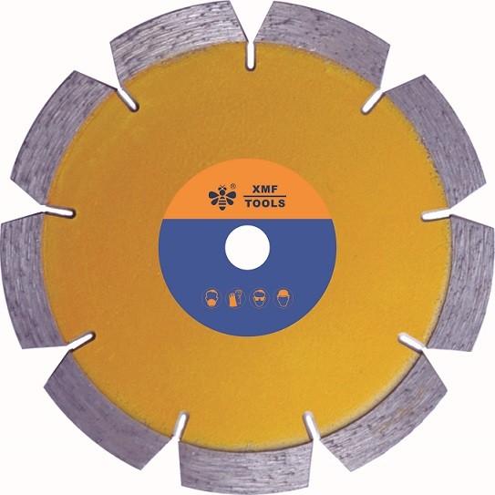 Cheap Sintered Tuck Point Segmented Diamond Saw Blade , 4 Inch Concrete Cutting Disc for sale