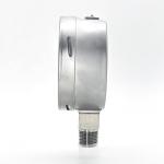 100MM Stainless Steel Liquid Filled Pressure Gauge Bourdon Type 400 Psi CL1.0