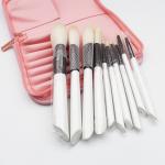 10PCS Multifunctional Goat Hair Makeup Brush Set 19*4cm