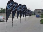 5m Beach Outdoor Banner Flags Eco Friendly Aluminum Fiberglass