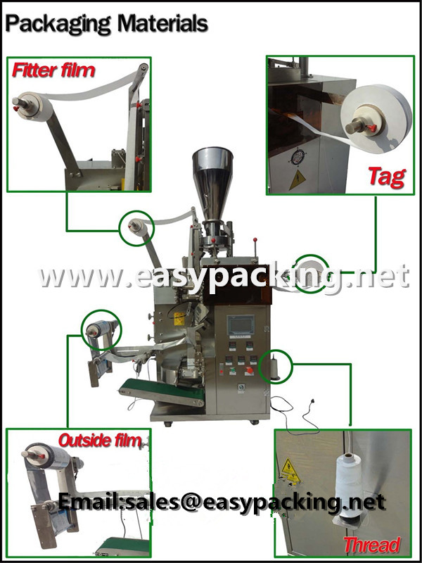 Best Price Fully Automatic Small Sachets Tea Bag Packing machine
