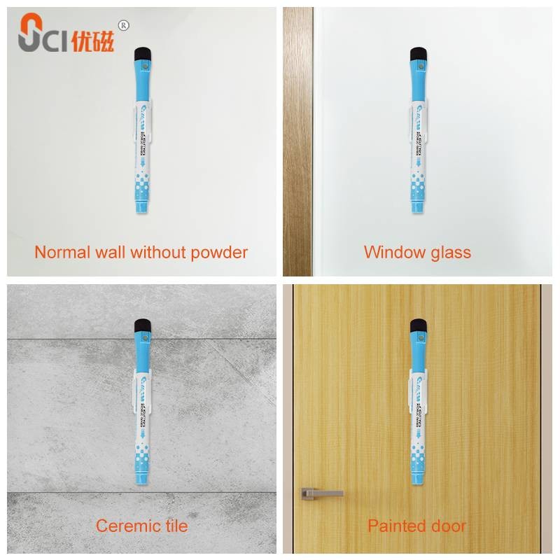 Removable Self Adhesive Pen Holder Clip Whiteboard Pen Holders
