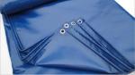 Heavy Duty PVC Clear Vinyl Tarps , PVC Vinyl Tarpaulin With Eyelets