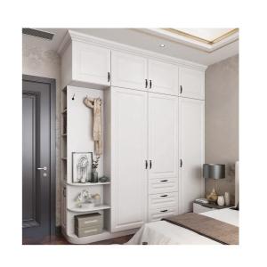 Quality Contemporary Bedroom Furniture Wooden Bedroom Storage Wardrobe with MR HDF Board wholesale