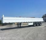 Sidewall Open 3axle Semi Trailer for Bulk Cargo Transport and 50/60ton Capacity