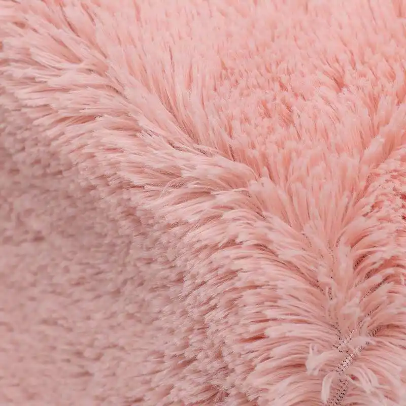 YARN DYED Plush Fabric for Soft Toys and Blankets 100% Polyester 20mm Pile Length