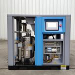 100% oil free water lubricant screw air compressor food and chemicalr fo