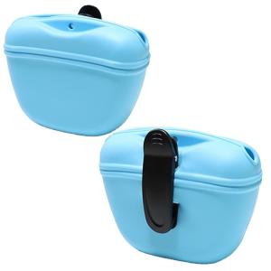 Quality Dog Treat Pouch Bag Portable Outdoor Silicone Hands-Free Pet Training Waist Bag wholesale