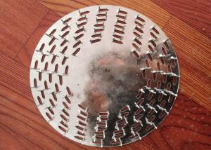 Quality 7&quot; Round Anti Split Gang Nail Plates 1.2mm Thickness wholesale
