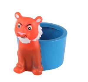 Quality Vinyl Animal Shape Rubber Bath Toys Cute Cartoon Saucer For Cup Bottle Cover wholesale