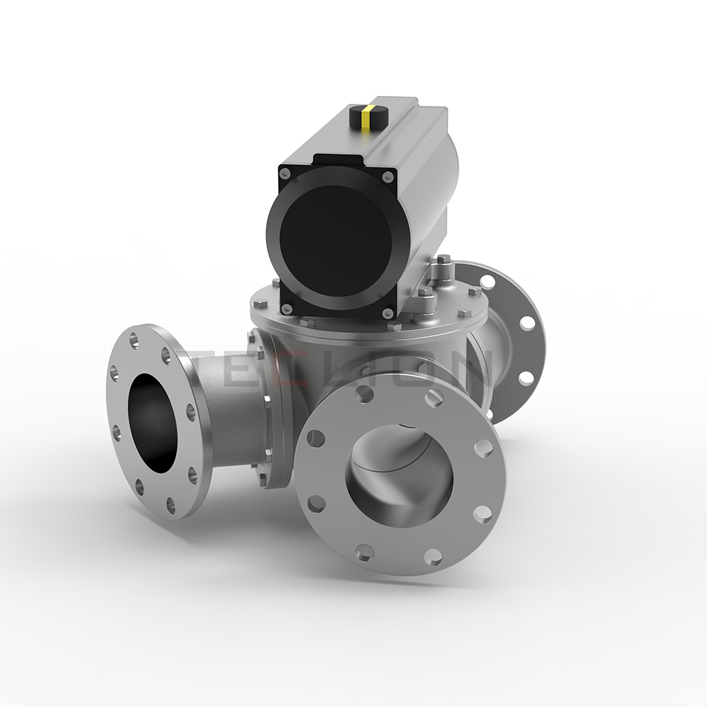 DBK Vacuum Diverter Valve Gate For Pneumatic Transmission Pipeline