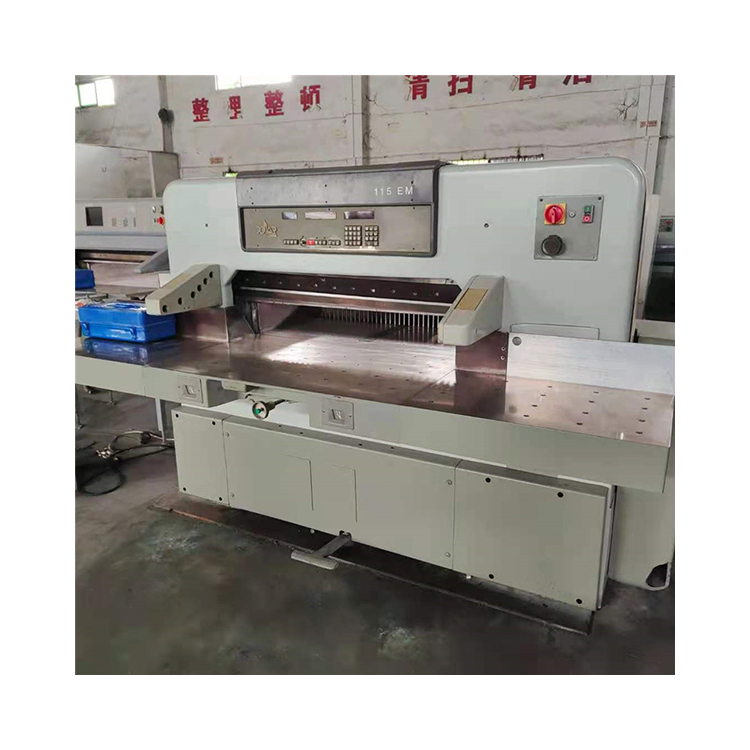 Automatic Hydraulic Paper Cutter Guillotine Polar Design 380v After Service Online support