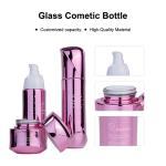 50g Cylinder Glass Bottle 120ml Glass Bottle With Unique Design