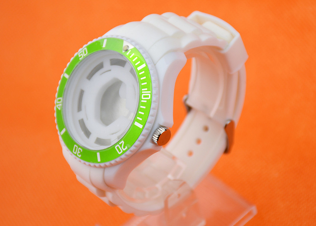 High End Plastic Underwater Sports Watch 10ATM Water Resistant Eco Friendly