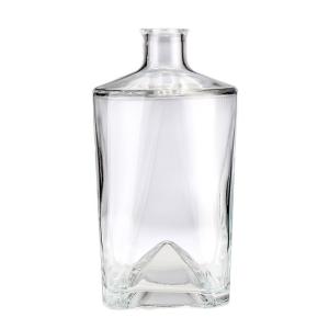 Quality Clients' Specific Requirements 500ml Round Glass Wine Bottle with Square Bottom wholesale